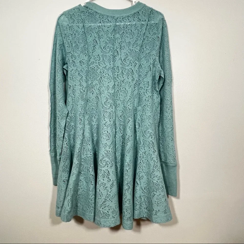 Free People Coffee In the Morning Tunic - Picture 1 of 8